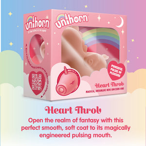 Unihorn Heart Throb Pulsating Unicorn Vibe