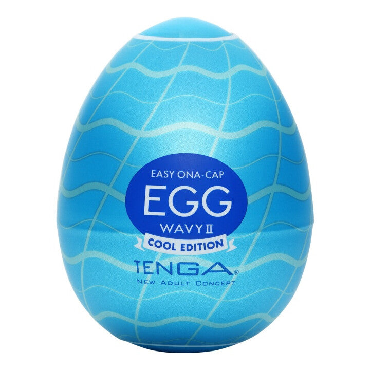 Tenga Wavy 2 Cool Edition Egg Masturbator
