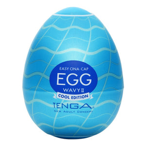 Tenga Wavy 2 Cool Edition Egg Masturbator