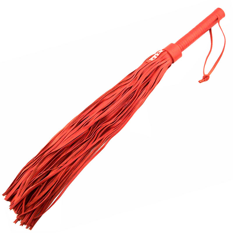 Rouge Garments Large Red Leather Flogger