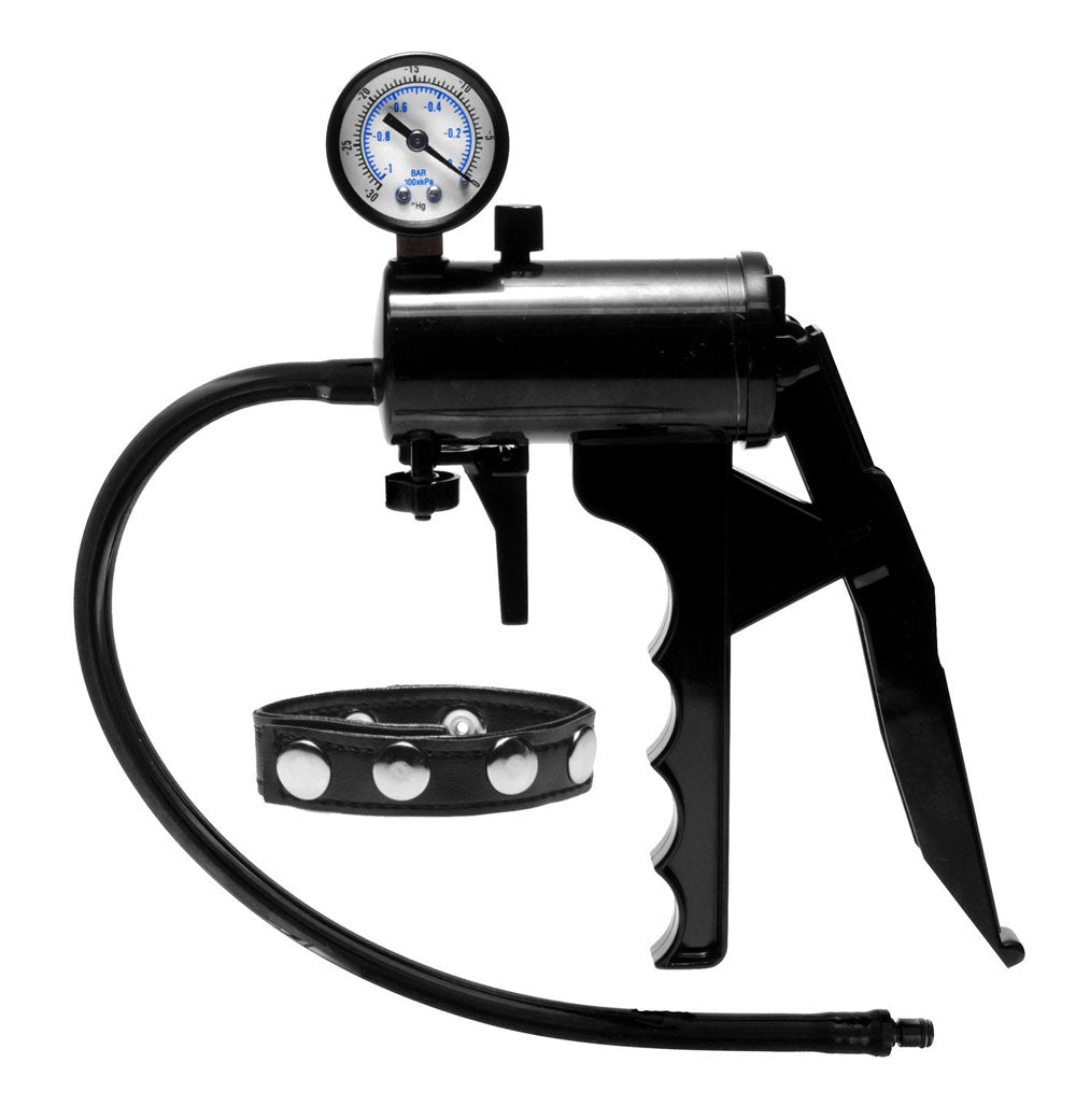 Size Matters Premium Gauge Pump Black